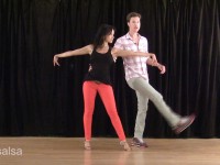 Hand Switch Kick Salsa Lesson